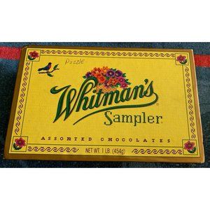 3 - Whitman's Sampler Assorted Chocolate (Empty) 24 Oz. Box